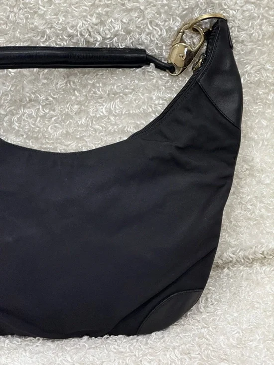 Gucci Leather Trimmed Nylon Hobo Bag - Picture 9 of 16